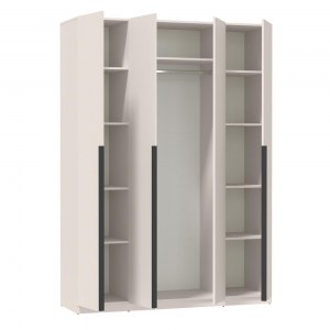 Марко 95.01 Шкаф 4-х дверный (Олмеко) Меланж